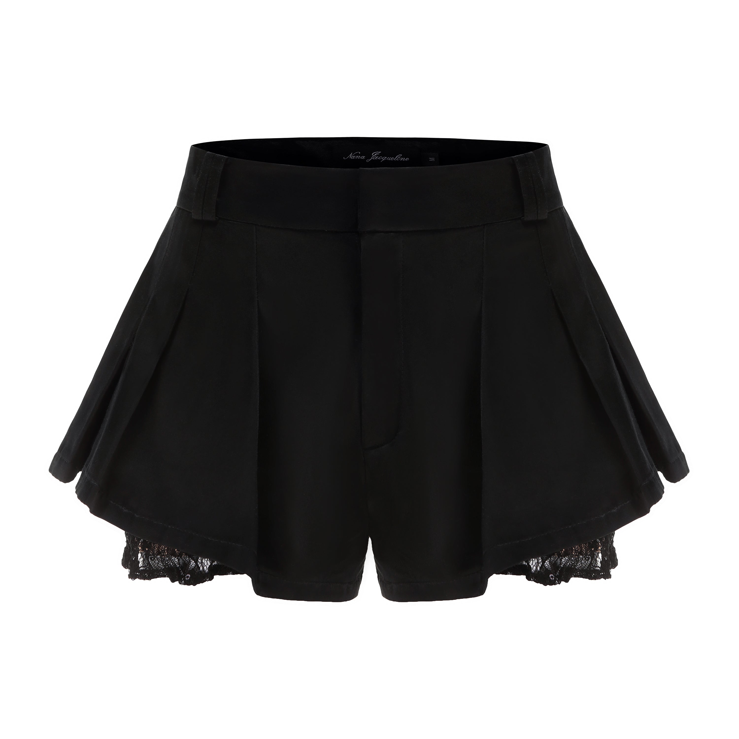 Black Milan Shorts | Nana Jacqueline Designer Wear