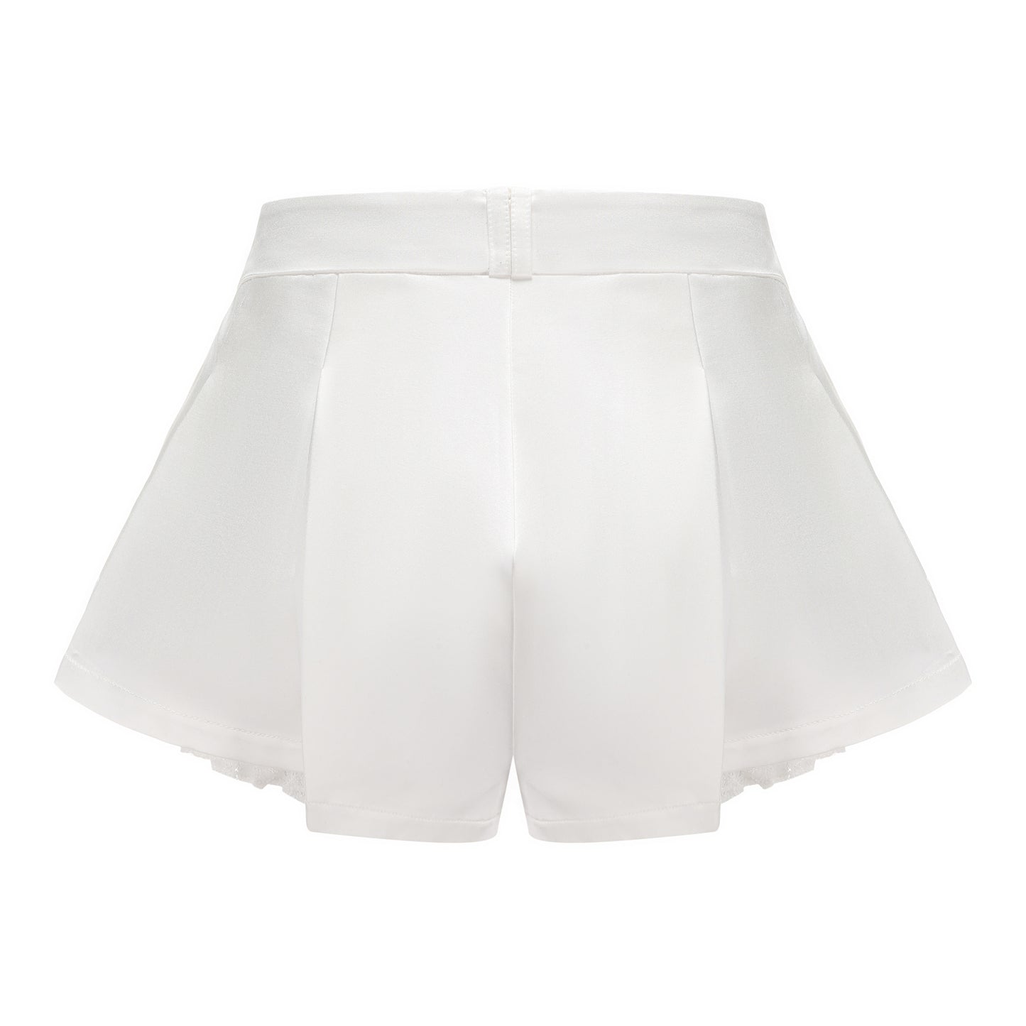 White Milan Shorts