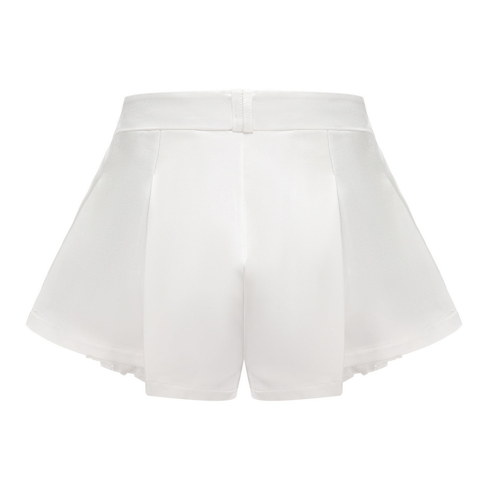 Mila White Shorts | Nana Jacqueline Designer Wear