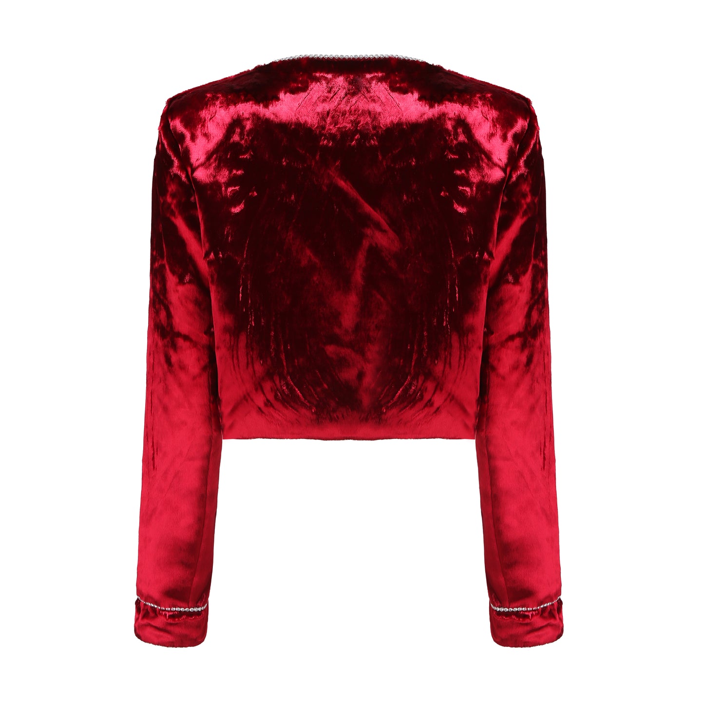 Gia Red Velvet Jacket