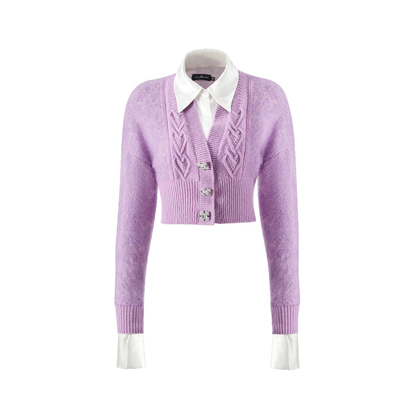Brigette Sweater (Purple)