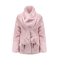 Amelia Fur Coat (Pink) (Final Sale)