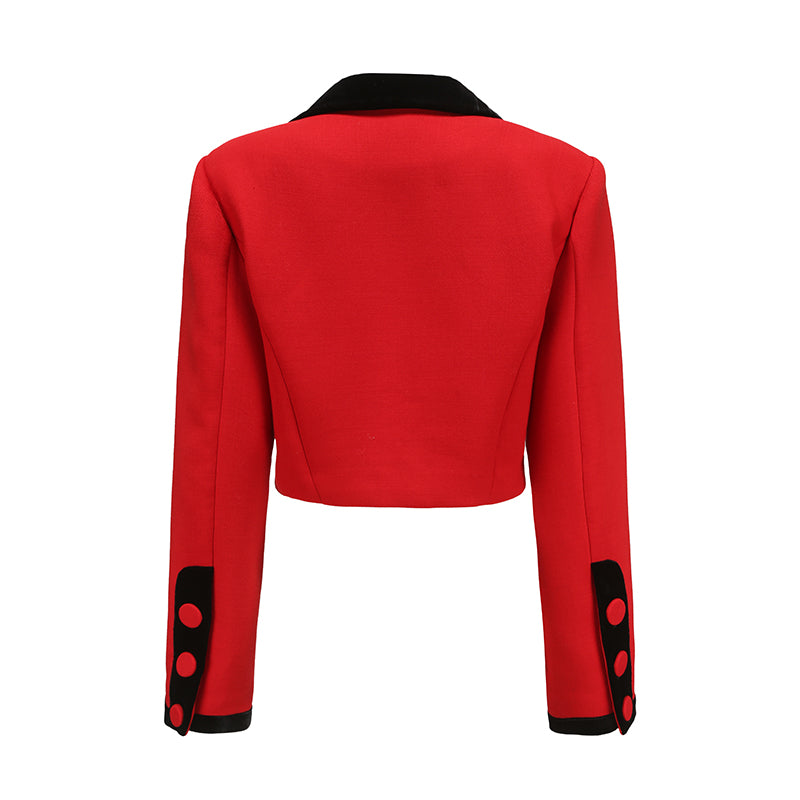 Natasha Coat (Red) (Final Sale)