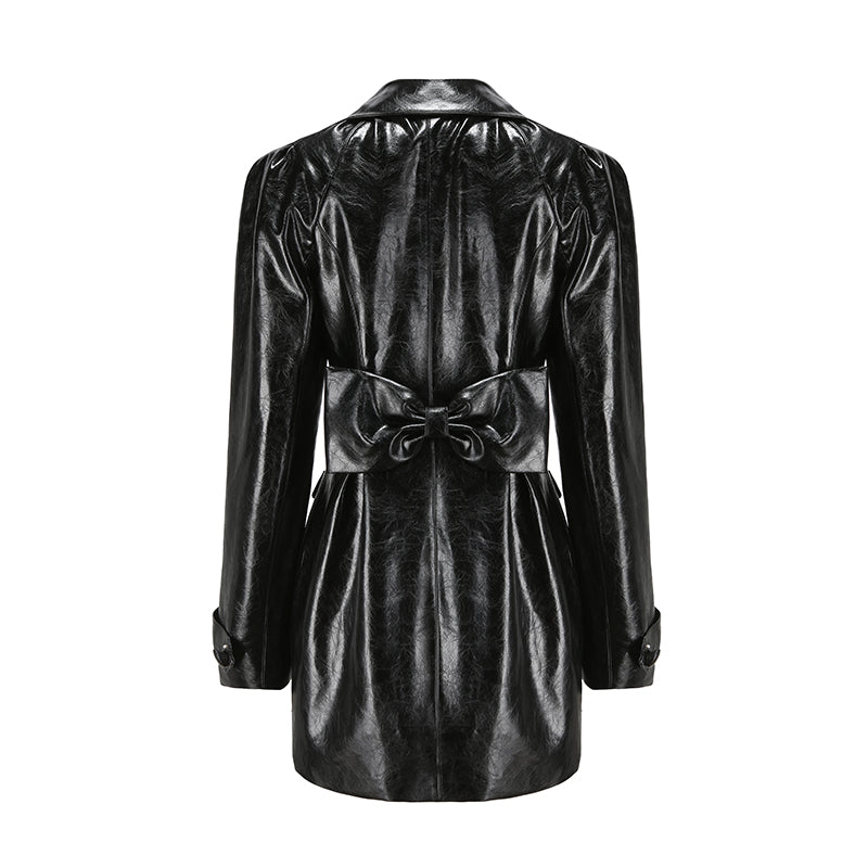 Kate Leather Coat