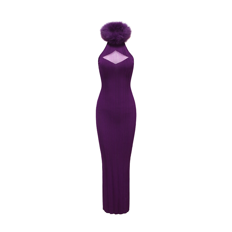 Chantal Dress (Purple)