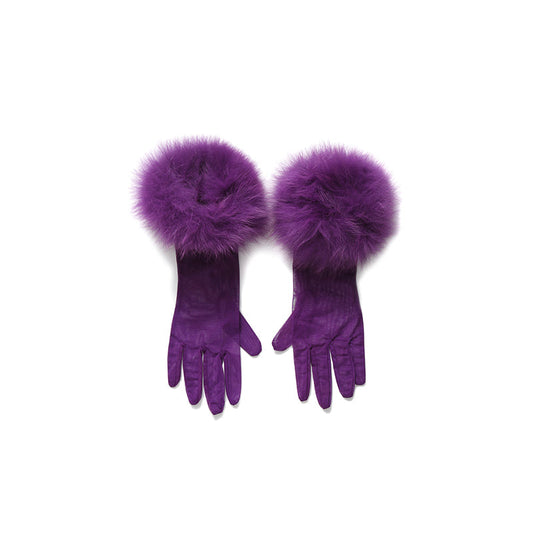 Chantal Gloves (Purple)