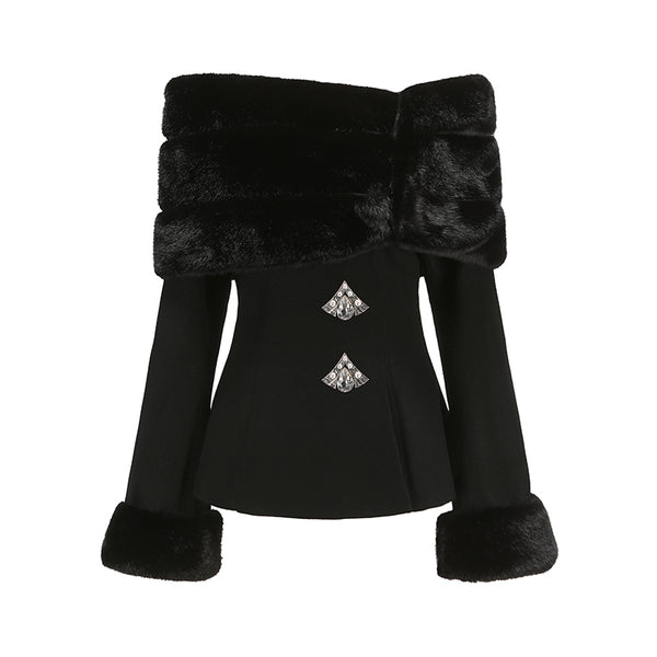 Priscilla Jacket (Black) | Nana Jacqueline Designer Wear