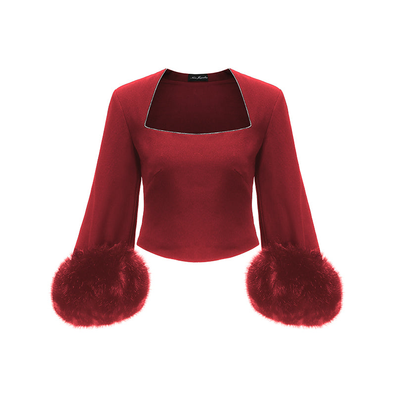 Phoebe Top (Red) (Final Sale)