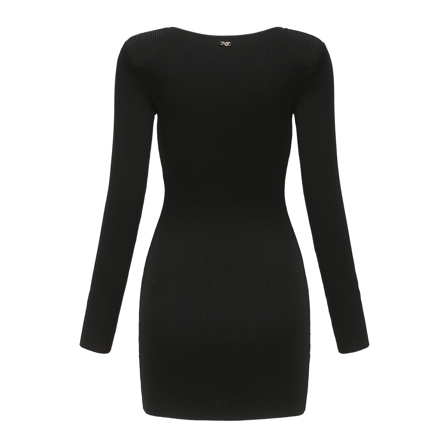 Carly Black Knit Dress | Nana Jacqueline Designer Wear