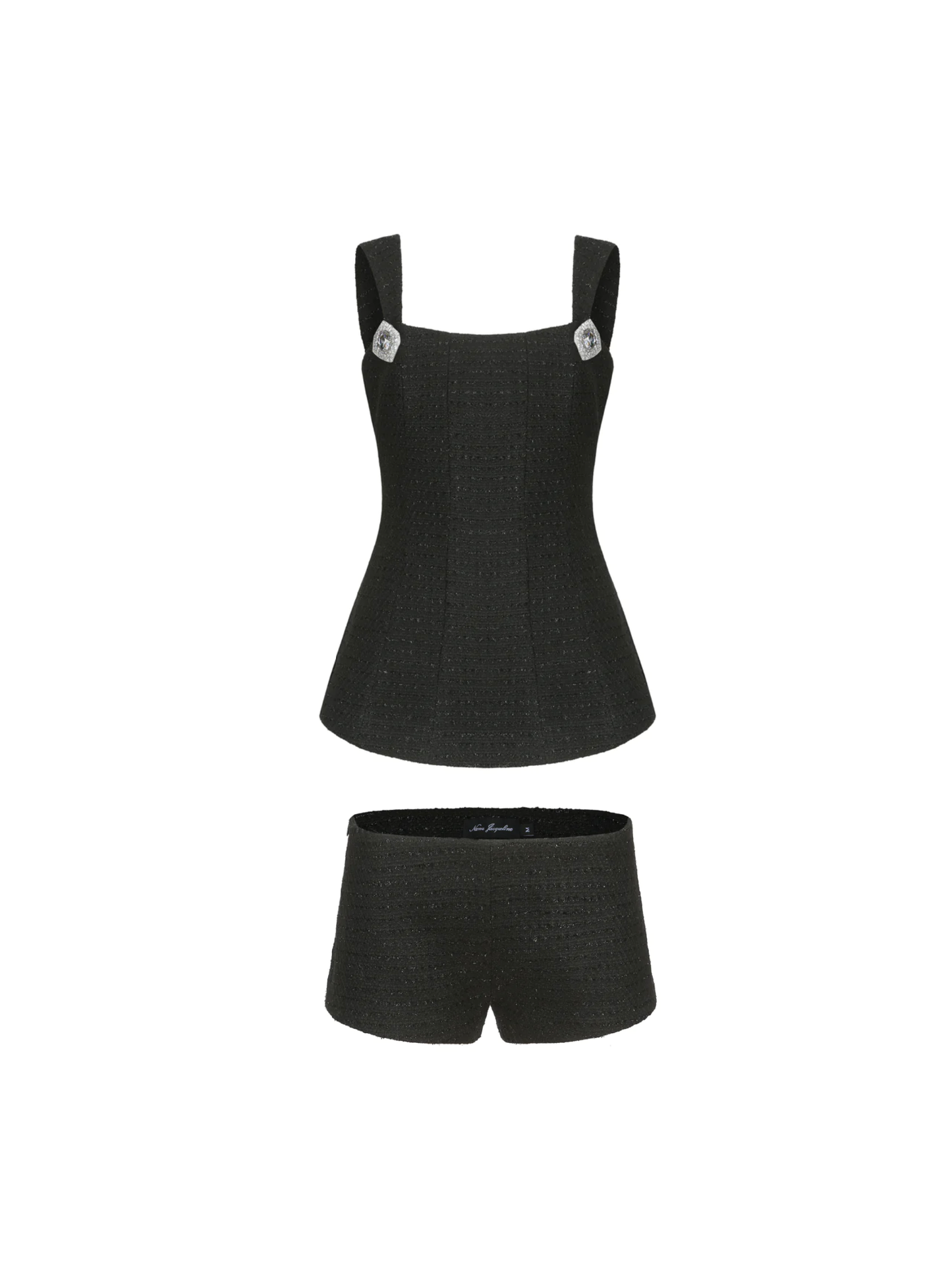 Anabella Shorts Set (Black)