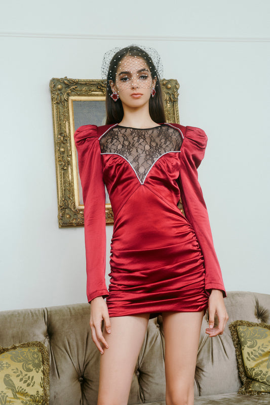 Emilia Dress in Red (Final Sale)