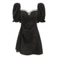 Ysabella Dress + Zoe Necklace (Black)