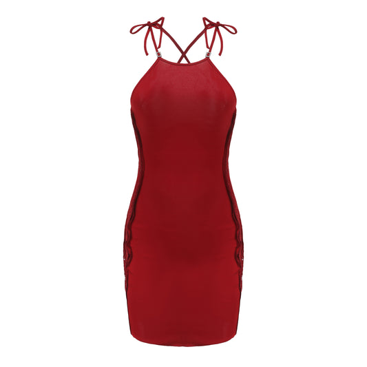 Red Sade Dress (Final Sale)