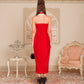 Red Leah Dress - Nana Jacqueline
