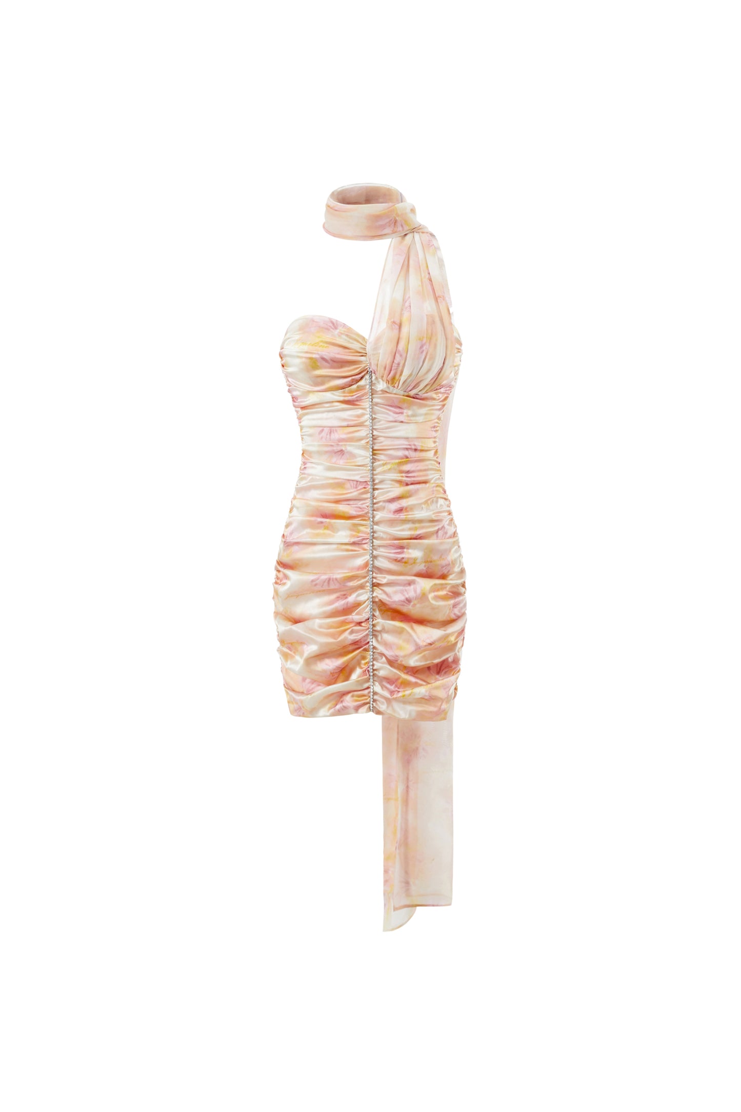 Celine Dress (Pink & Yellow) (Final Sale)