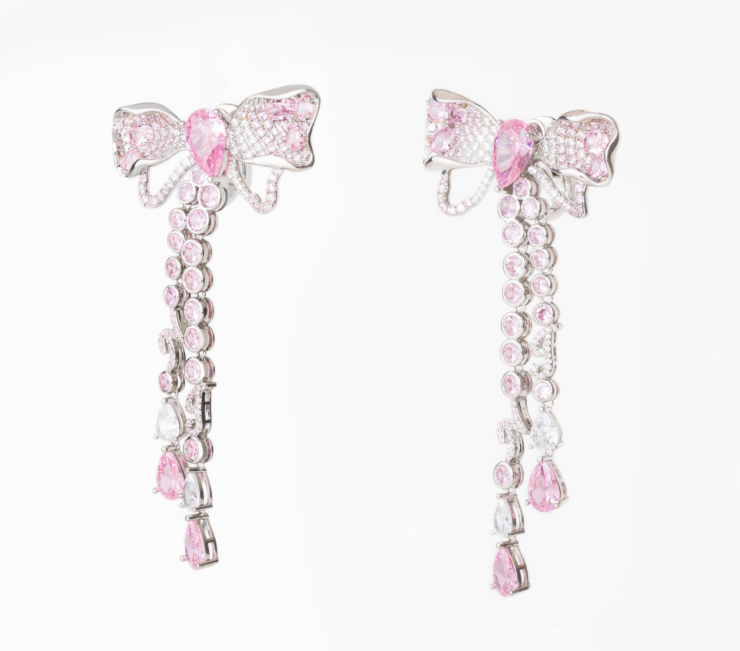 Pink Dakota Butterfly Earrings