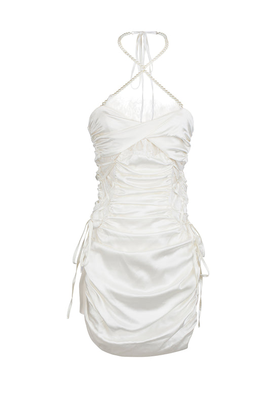 Elisa Dress (White) (Final Sale)