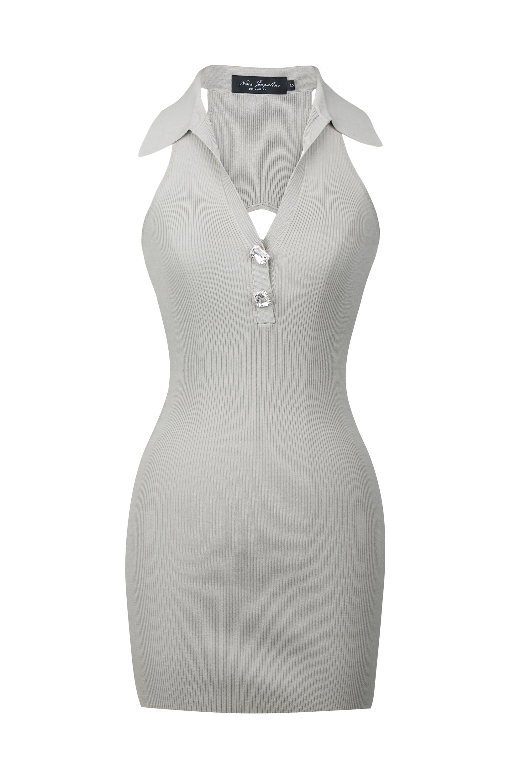 Kali Grey Dress | Nana Jacqueline Designer Wear