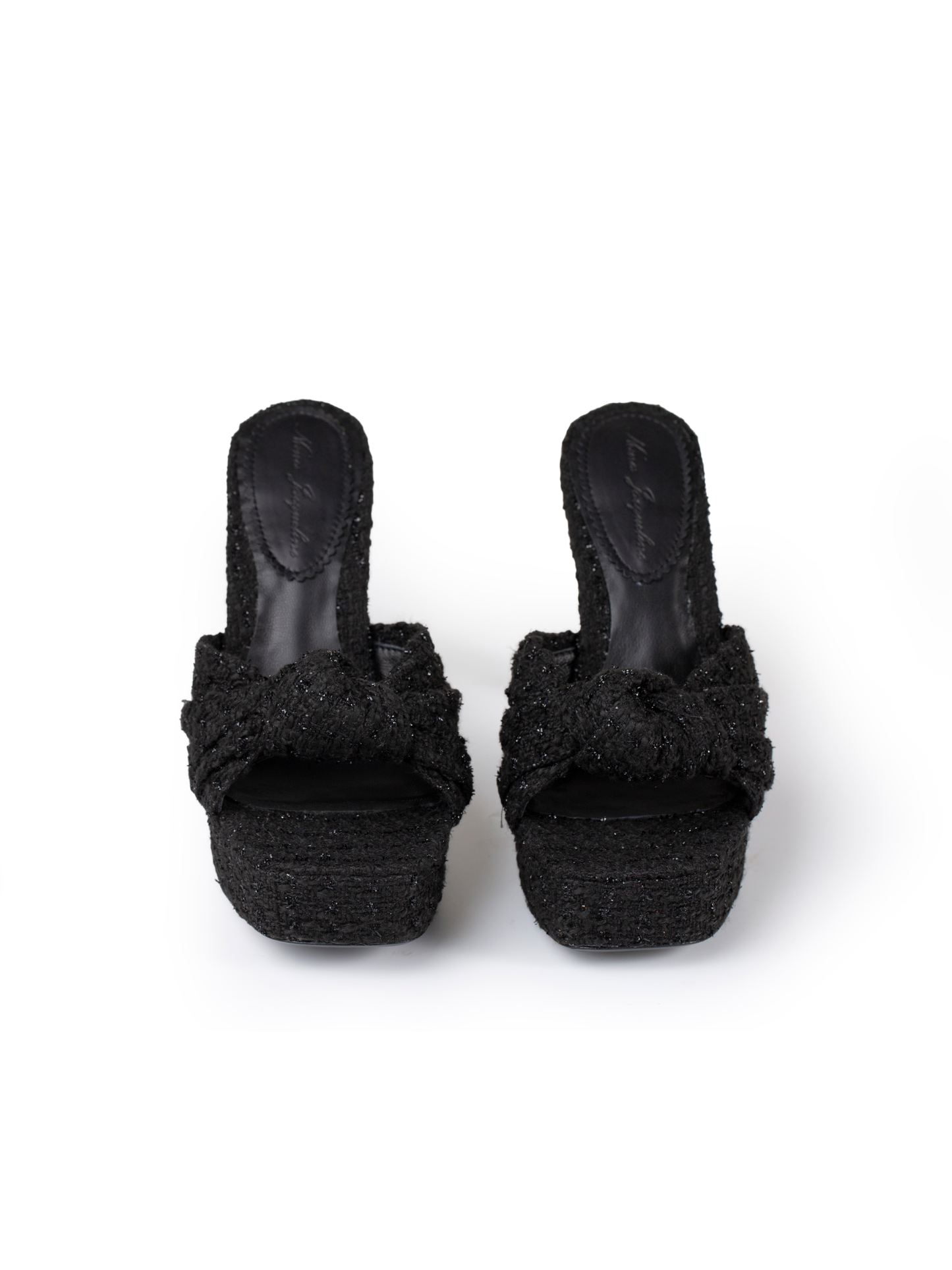 Mara Platform Sandals (Black)