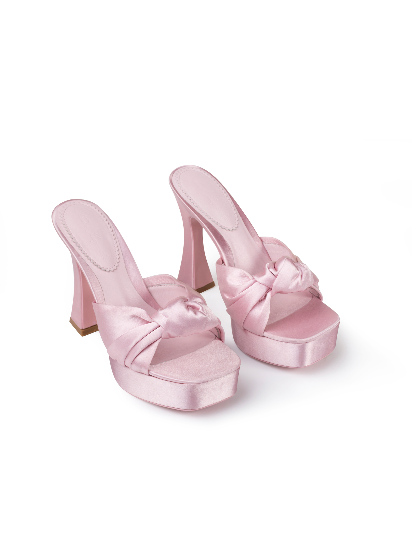 Mara Platform Sandals (Light Pink)