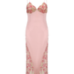 Eva Silk Dress (Pink) (Final Sale)