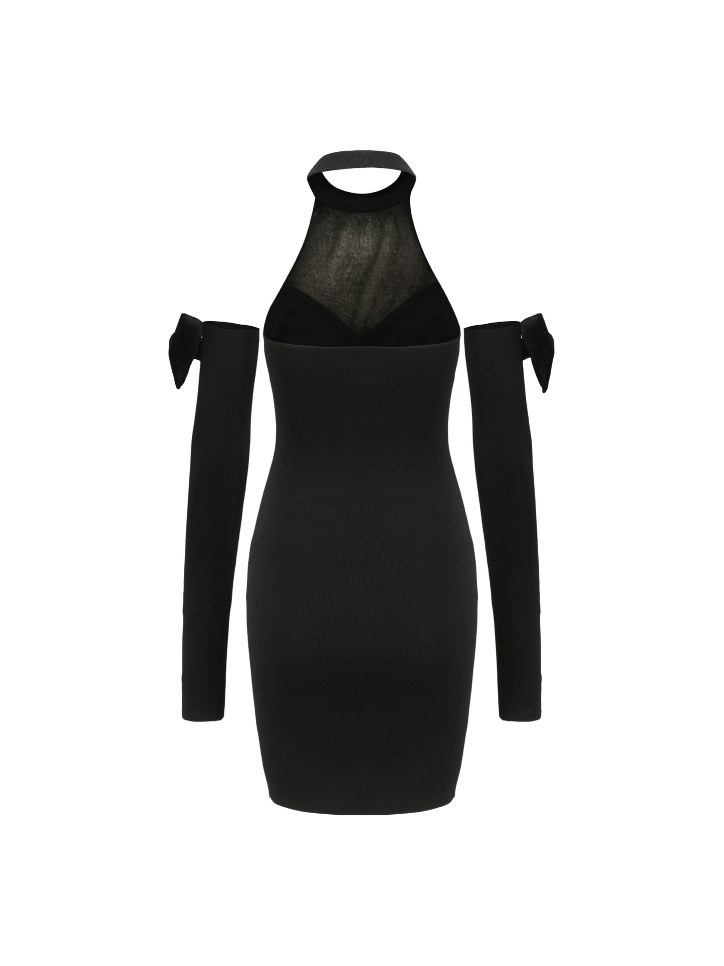 Evelyn Knit Dress (Black) (Final Sale)