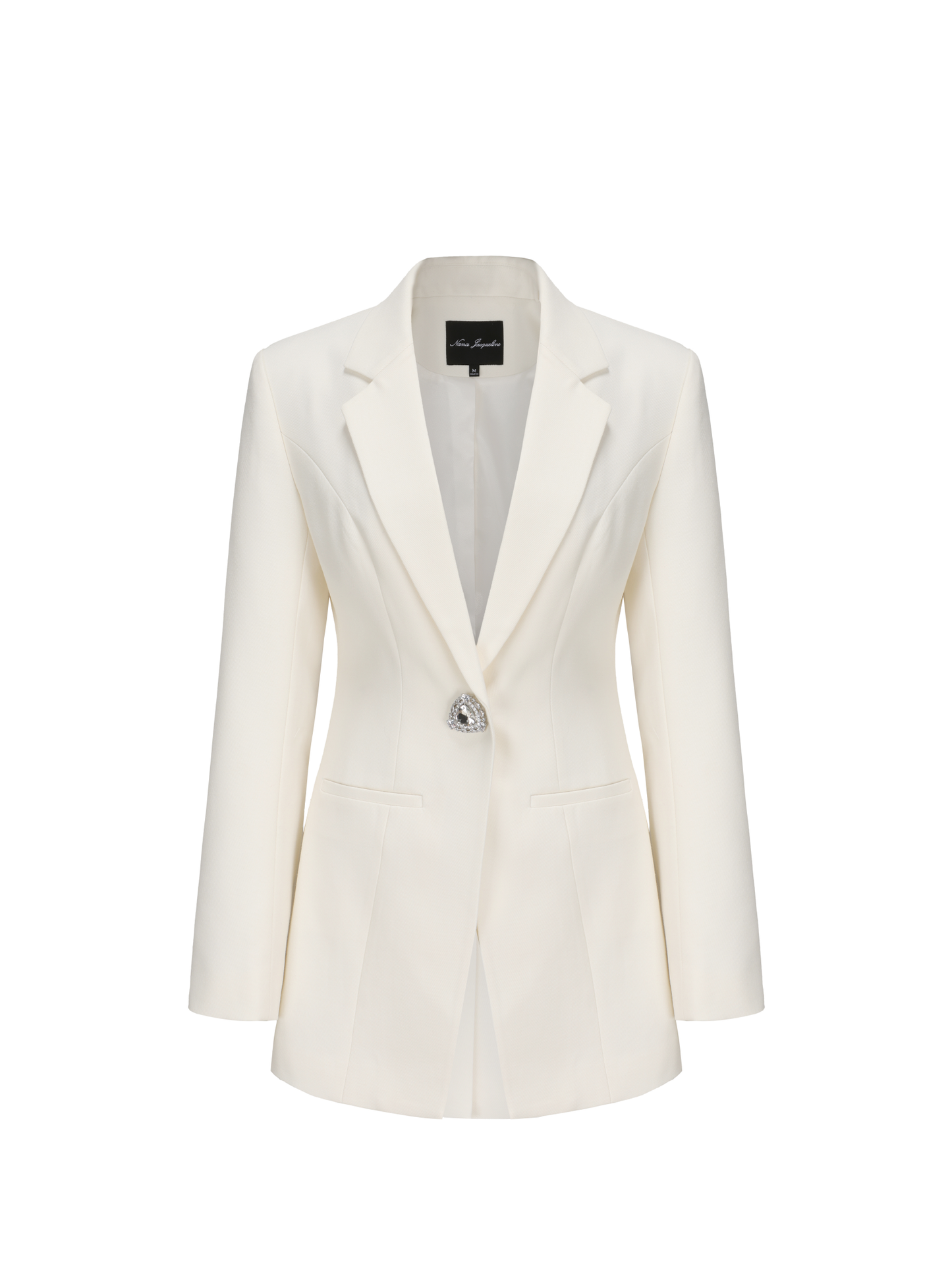 Thalia Suit Jacket (White) (Final Sale)
