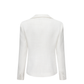 Maya Lapel Suit Jacket (White)