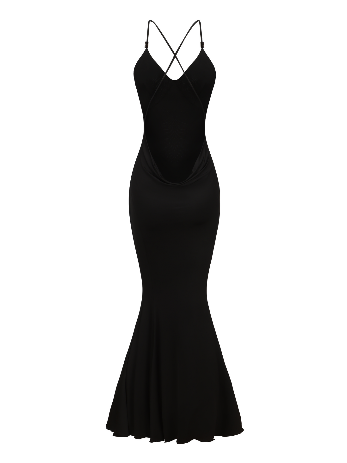 Tatiana Silk Diamond Dress (Black) (Final Sale)