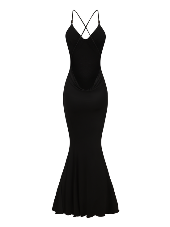 Tatiana Silk Diamond Dress (Black) – Nana Jacqueline