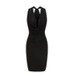 Estrella Silk Dress (Black) (Final Sale)