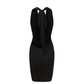 Estrella Silk Dress (Black) (Final Sale)