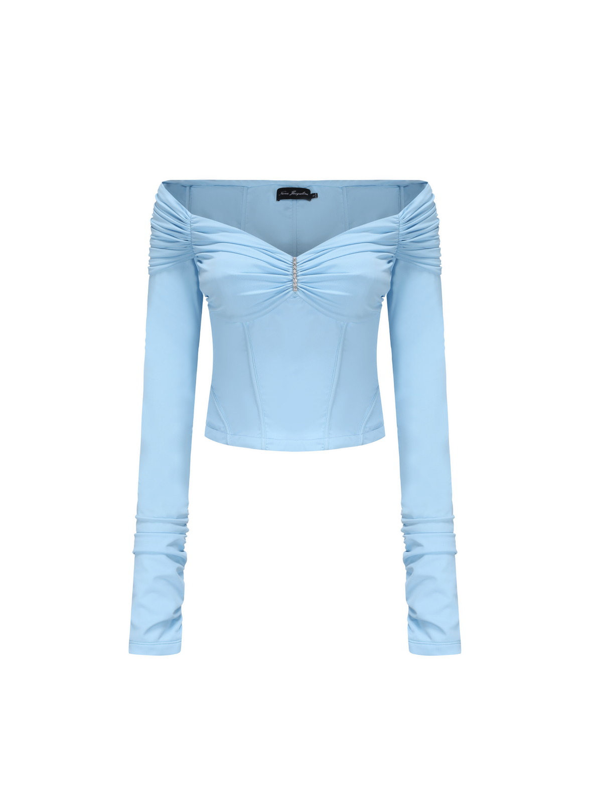 Micaela Off Shoulder Top: Blue Top for Date Night | Nana Jacqueline Micaela Off Shoulder Top: Blue Top for Date Night | Nana Jacqueline