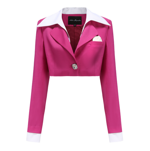 Charlotten Hot Pink Blazer | Nana Jacqueline Designer Wear