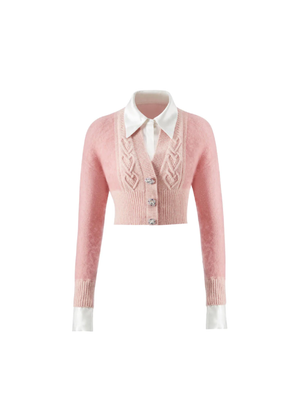 Brigette Sweater (Pink) (Final Sale)