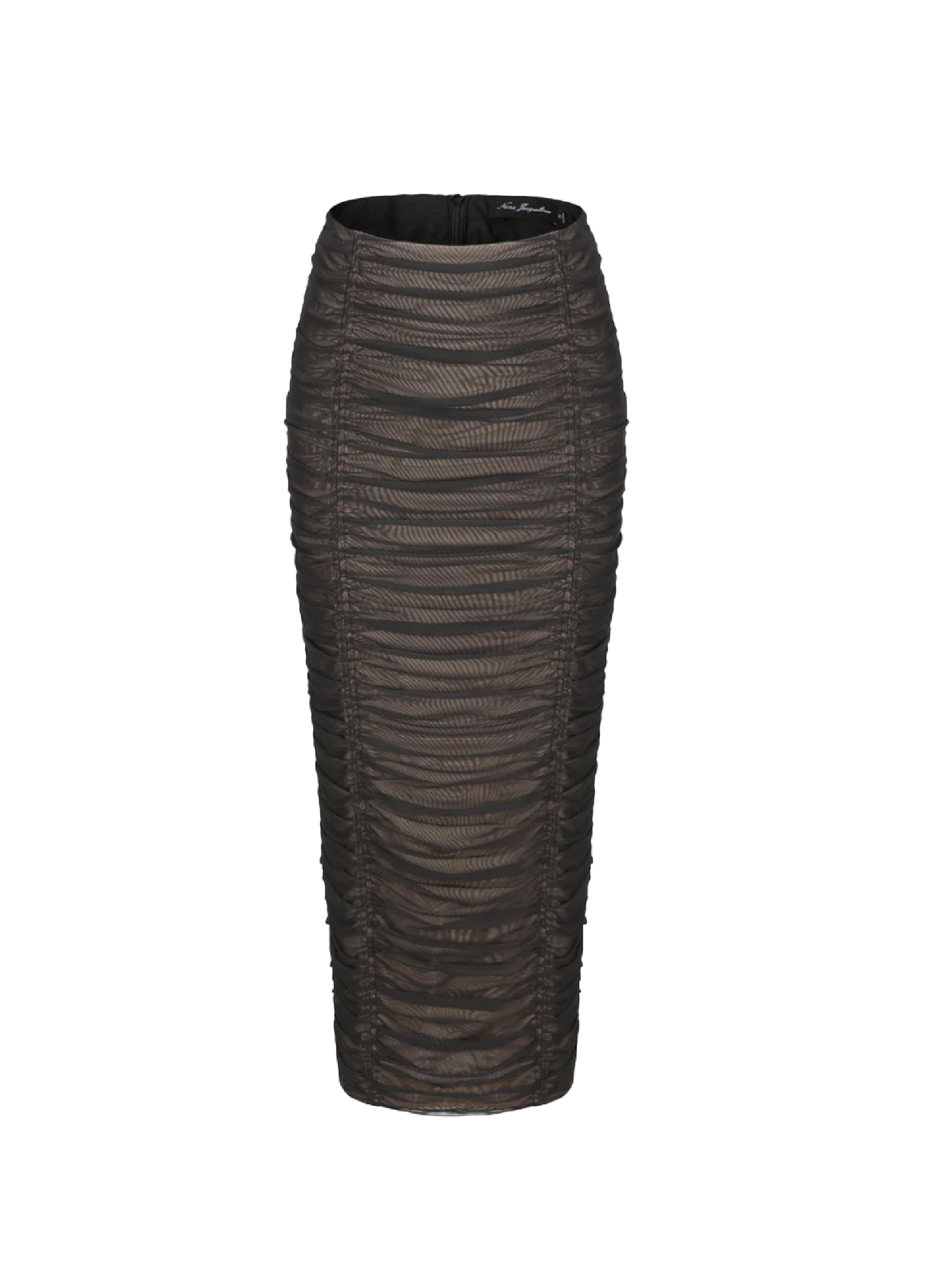 Vanessa Silk Skirt (Black) (Final Sale)