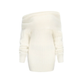 Alison Sweater Dress (White) (Final Sale)
