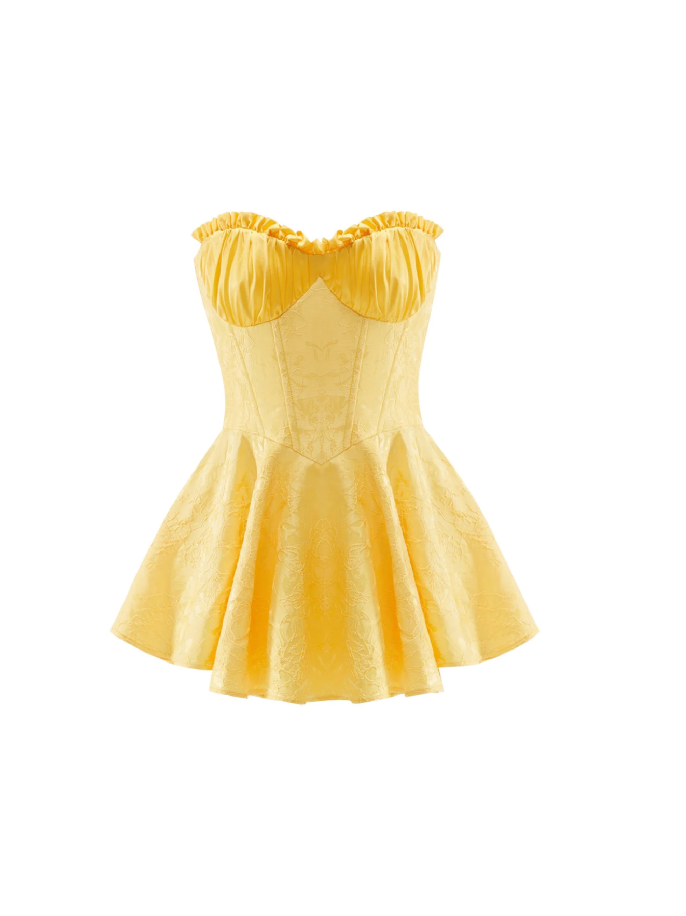 Airina Dress (Yellow) | Nana Jacqueline Designer Wear