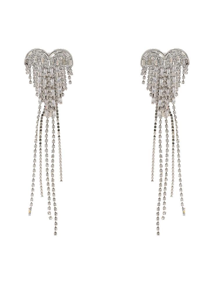 Crystal Tassel Earrings - Nana Jacqueline