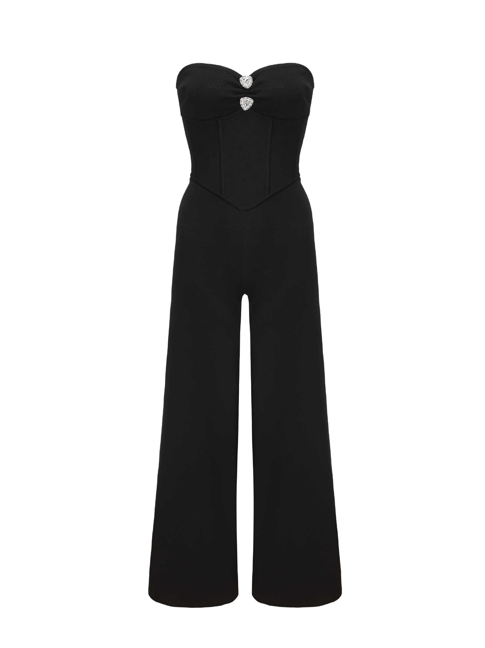 Ella Wide-Leg Jumpsuit (Black) – Nana Jacqueline