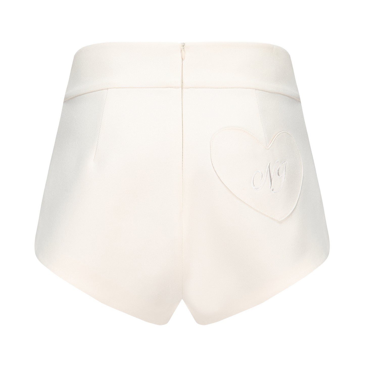 Annica Heart Shorts (White) (Final Sale)
