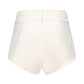 Luciana Top + Annica Heart Shorts Set (White)