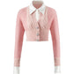 Teresa Skirt + Brigette Sweater (Pink)