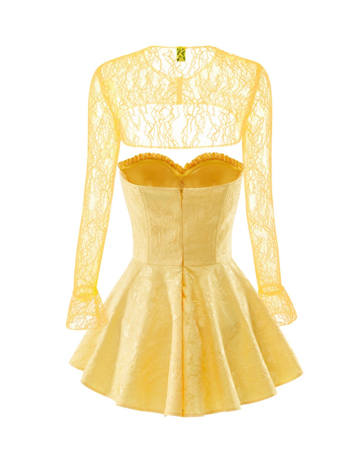 Airina Dress + Jilly Cover (Yellow)